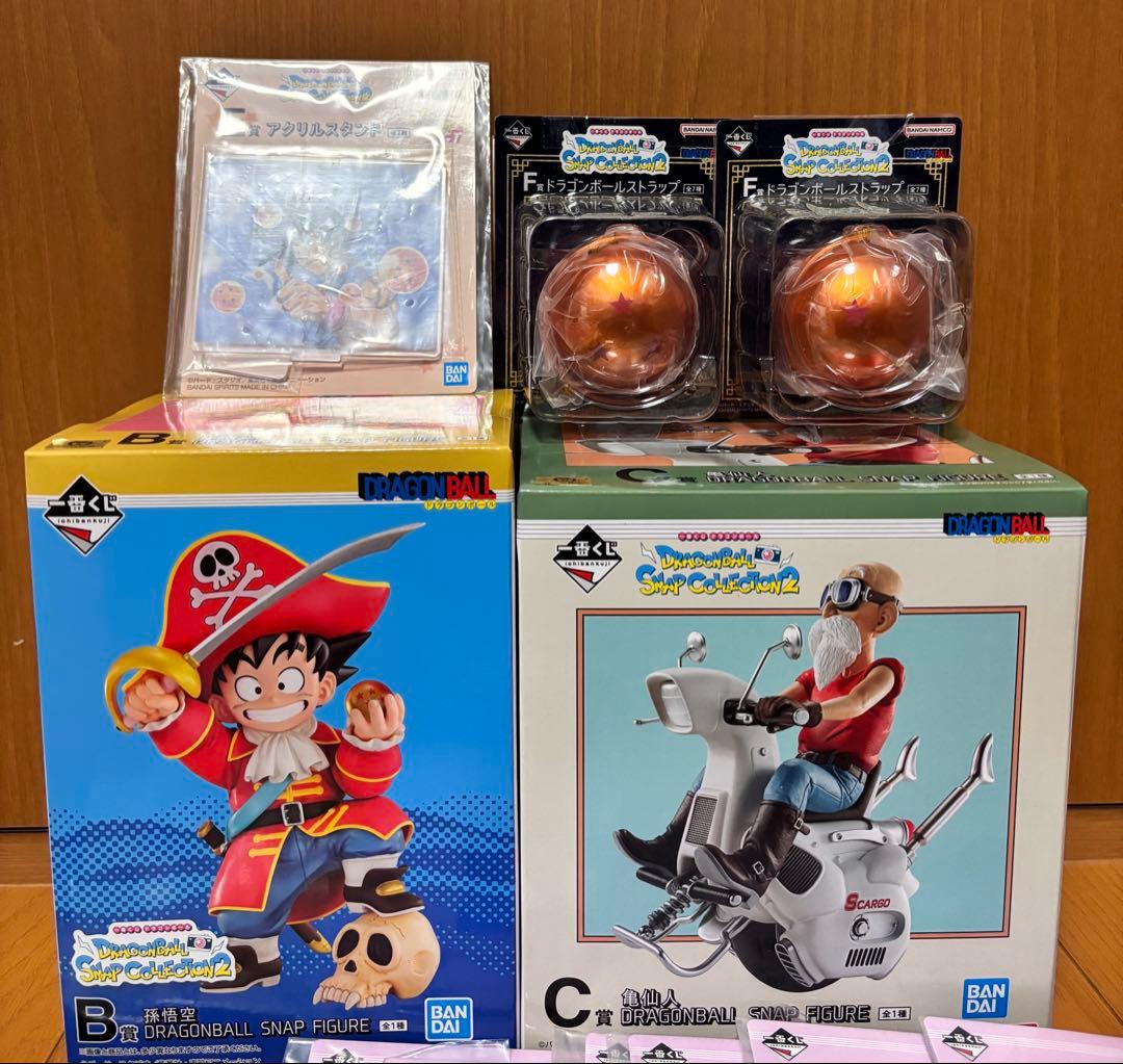 一番くじドラゴンボール40th 其之ー& 其之ニ+SNAPCOLLECTION2 - メルカリ
