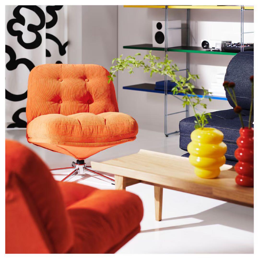 新品※未開封】］］IKEA ディヴリンゲ 回転パーソナルチェア 椅子