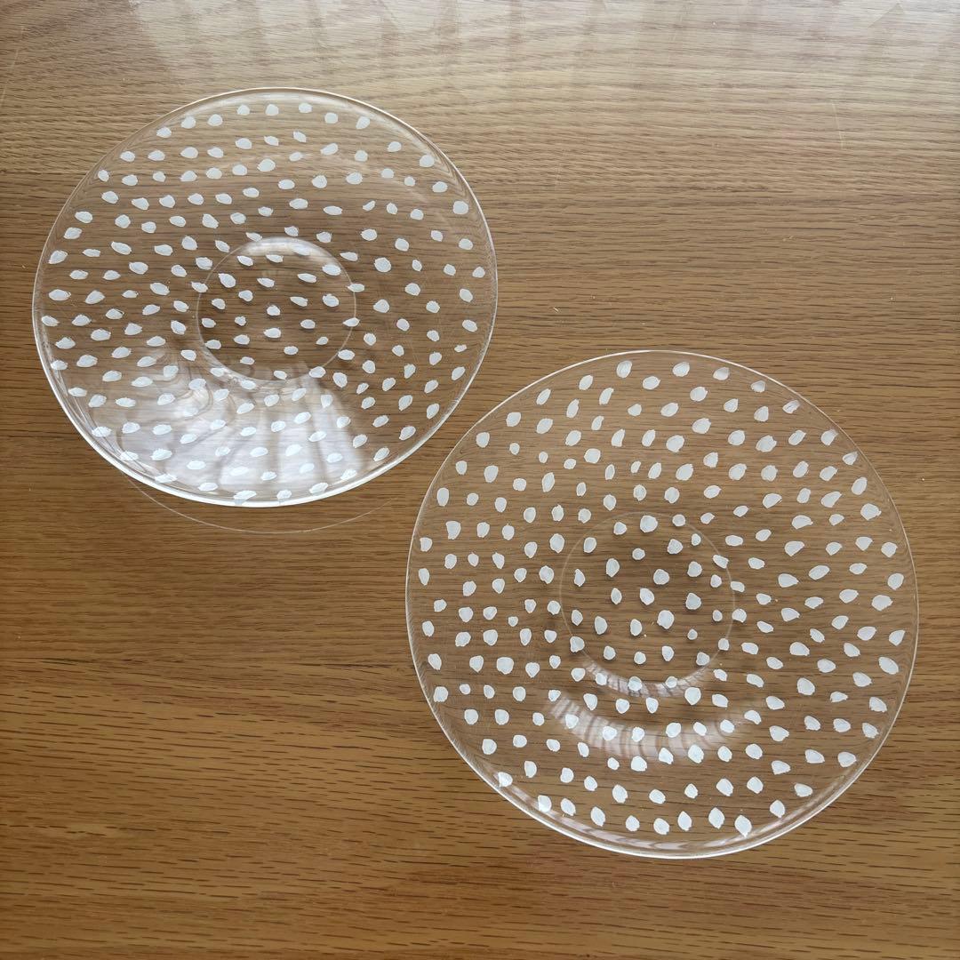 辻和美　てんてん　小皿　2枚セット 辻和美 tsuji kazumi *テンテン ボウル*食器【陶器】factoryzoomer