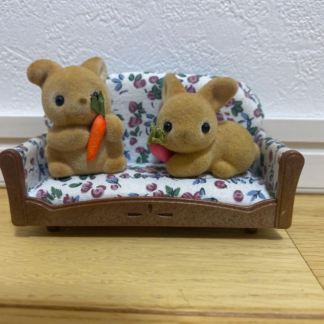 CENTEX センテックス フロッキー 動物 置物 2個セット うさぎ - メルカリ