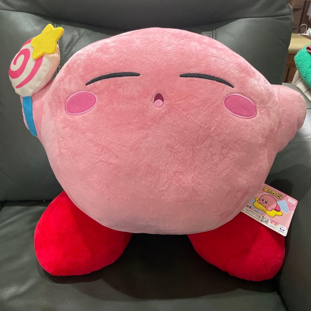 カービィ まんぷく！ごろ寝！BIGぬいぐるみ - メルカリ