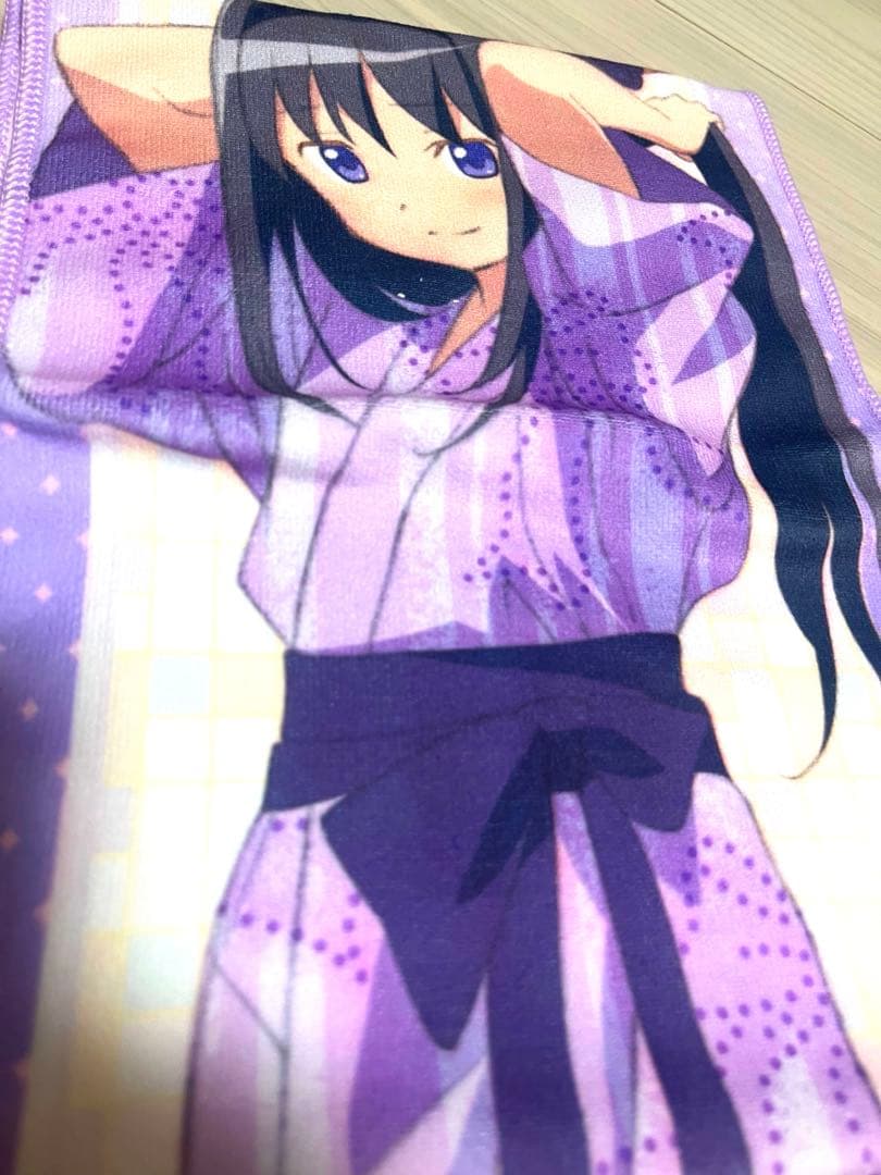 魔法少女まどか⭐︎マギカ まどマギ 極楽湯 マフラータオル 暁美ほむら