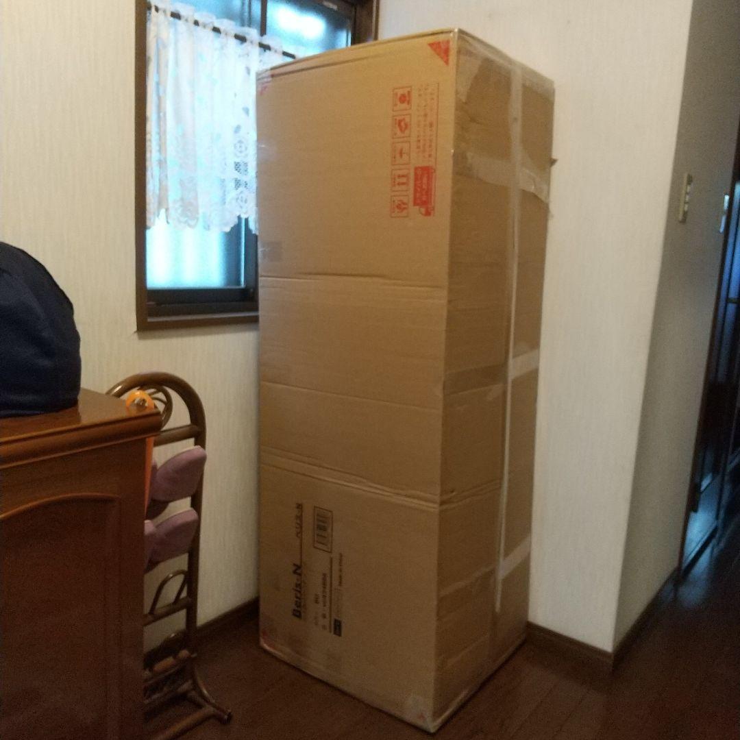 3人掛け カウチソファーセット（新古品、組立前のため大型ダンボール一箱