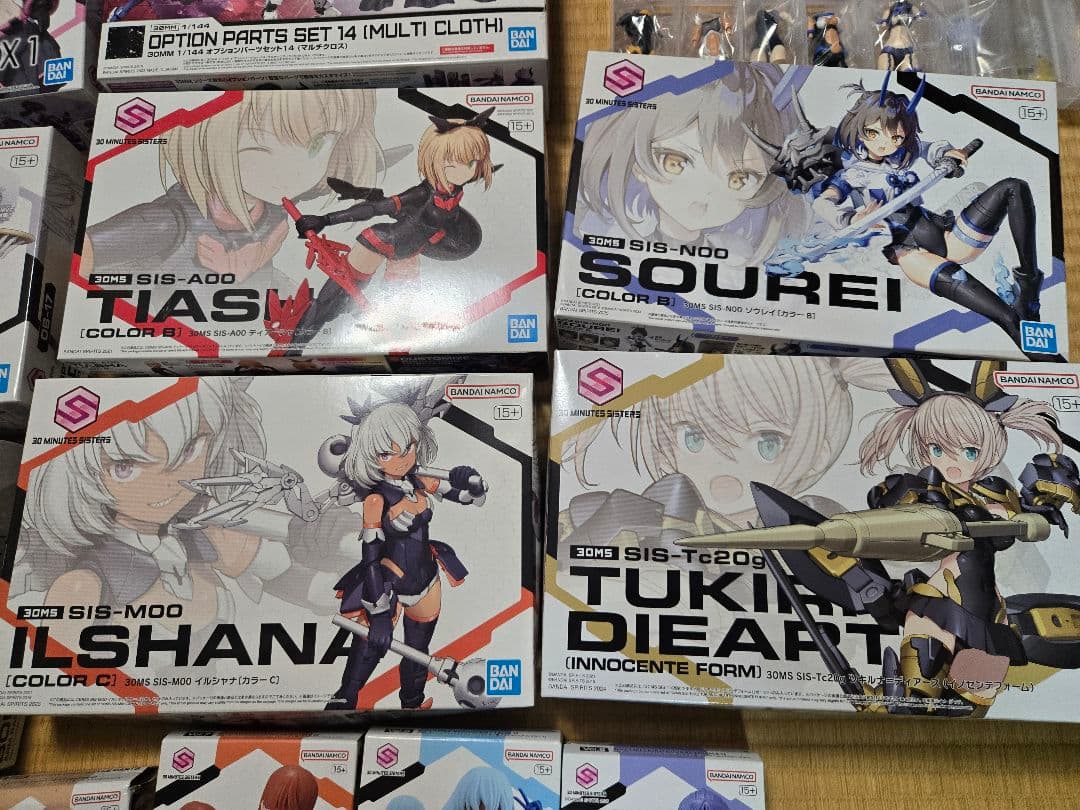 30MS セスティア ツキルナ等 未開封 完成品 パーツ大量セット