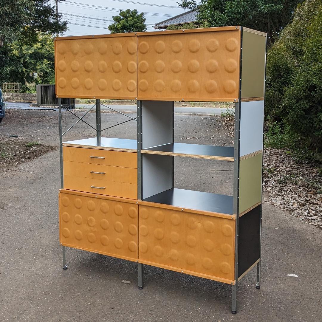 Eames イームズ ESU420 ストレージユニット シェルフ ラック タン チャールズ＆レイ・イームズ ESU420 ストレージユニット イームズ