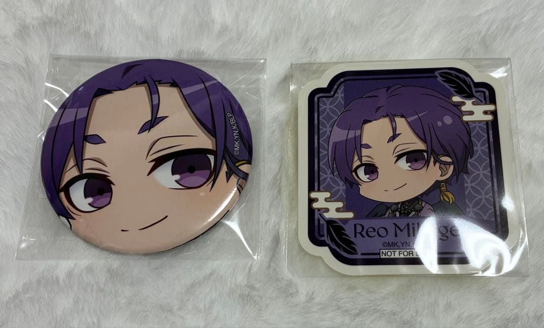 ブルーロック Smile base cafe 玲王 缶バッジ 特典 - メルカリ