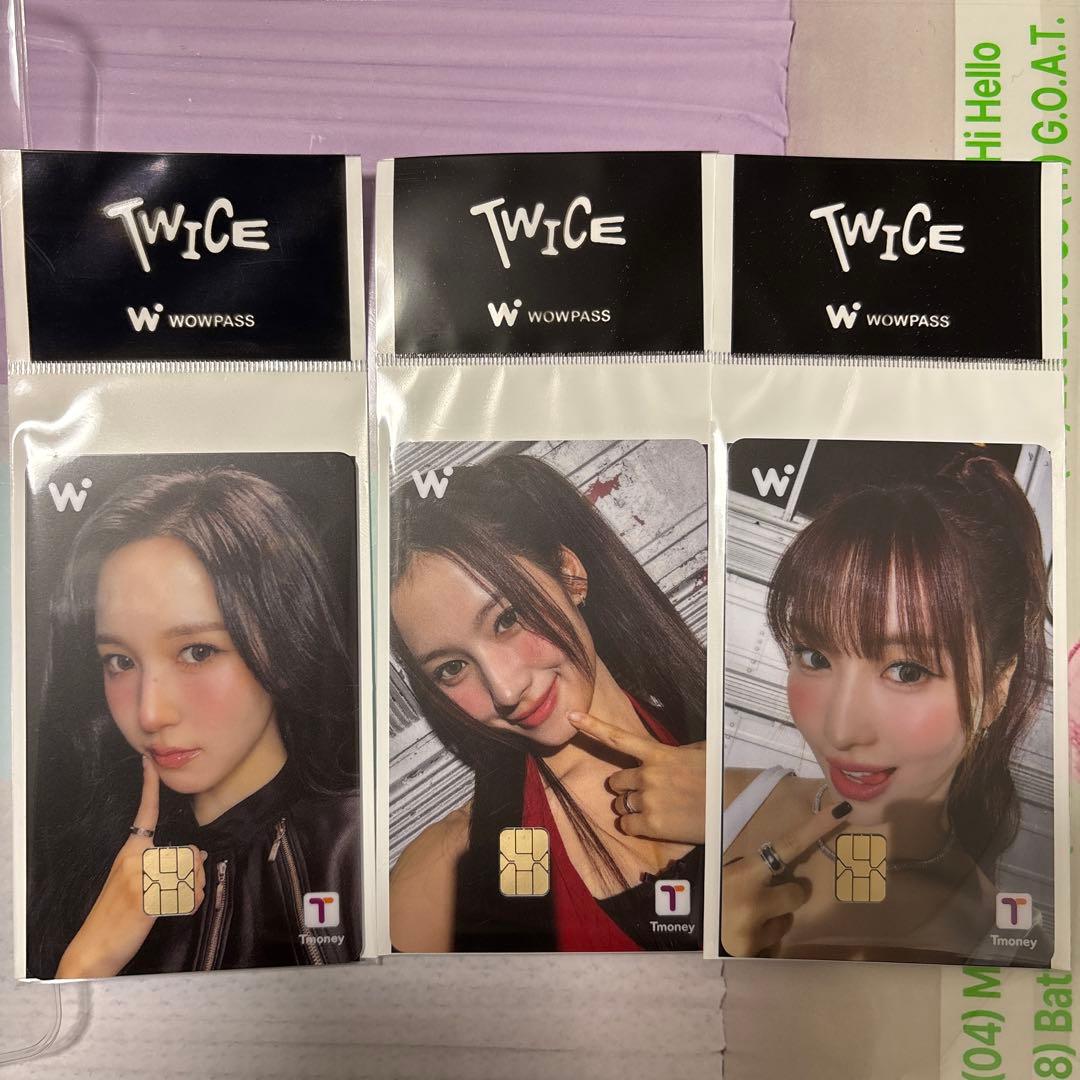 TWICE ミナ サナ モモ WOWPASS ワオパス トレカMISAMO - メルカリ