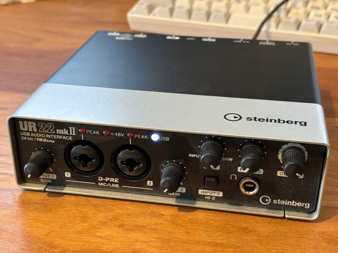 STEINBERG UR22mkII オーディオインターフェイス Amazon.co.jp: Steinberg スタインバーグ 2x2 USB2.0 24bit/192kHz