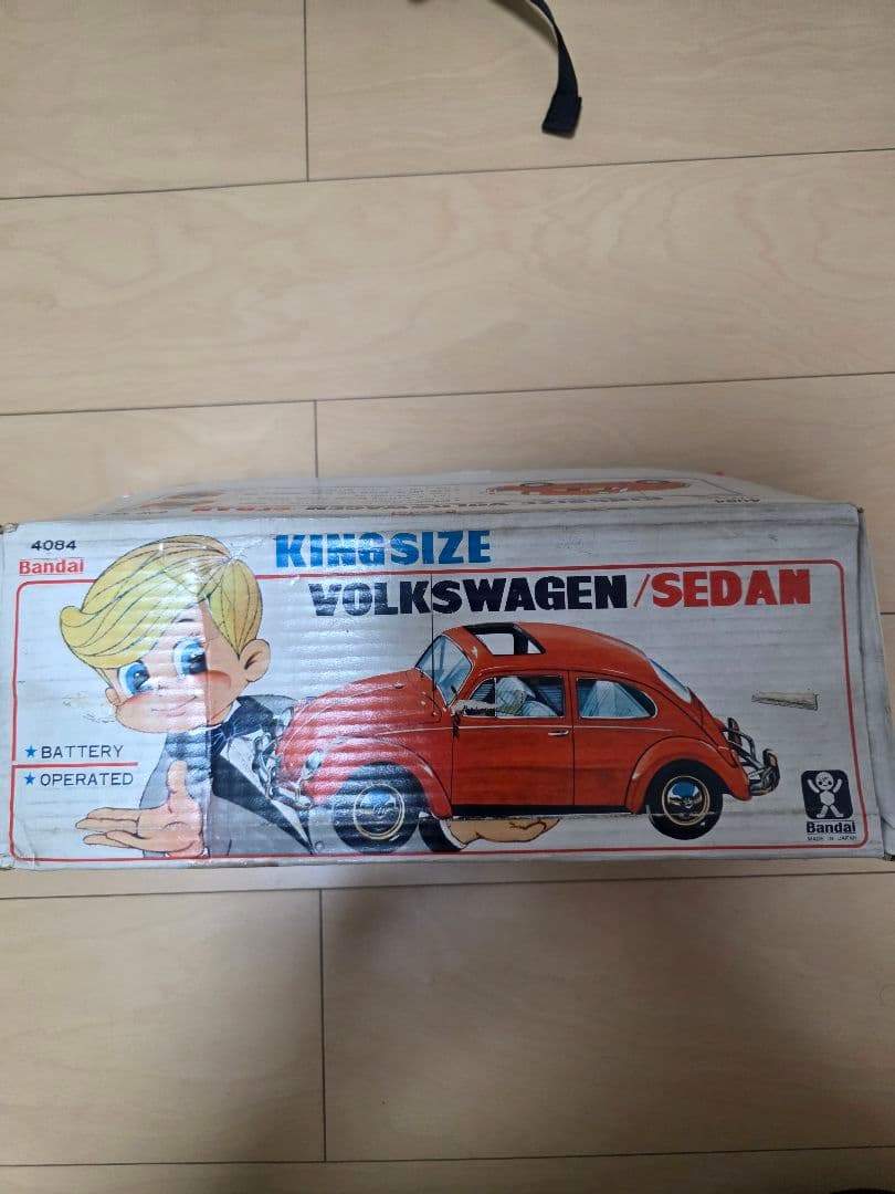 バンダイ ブリキ 電動【フォルクスワーゲン】動作品 萬代屋 - メルカリ