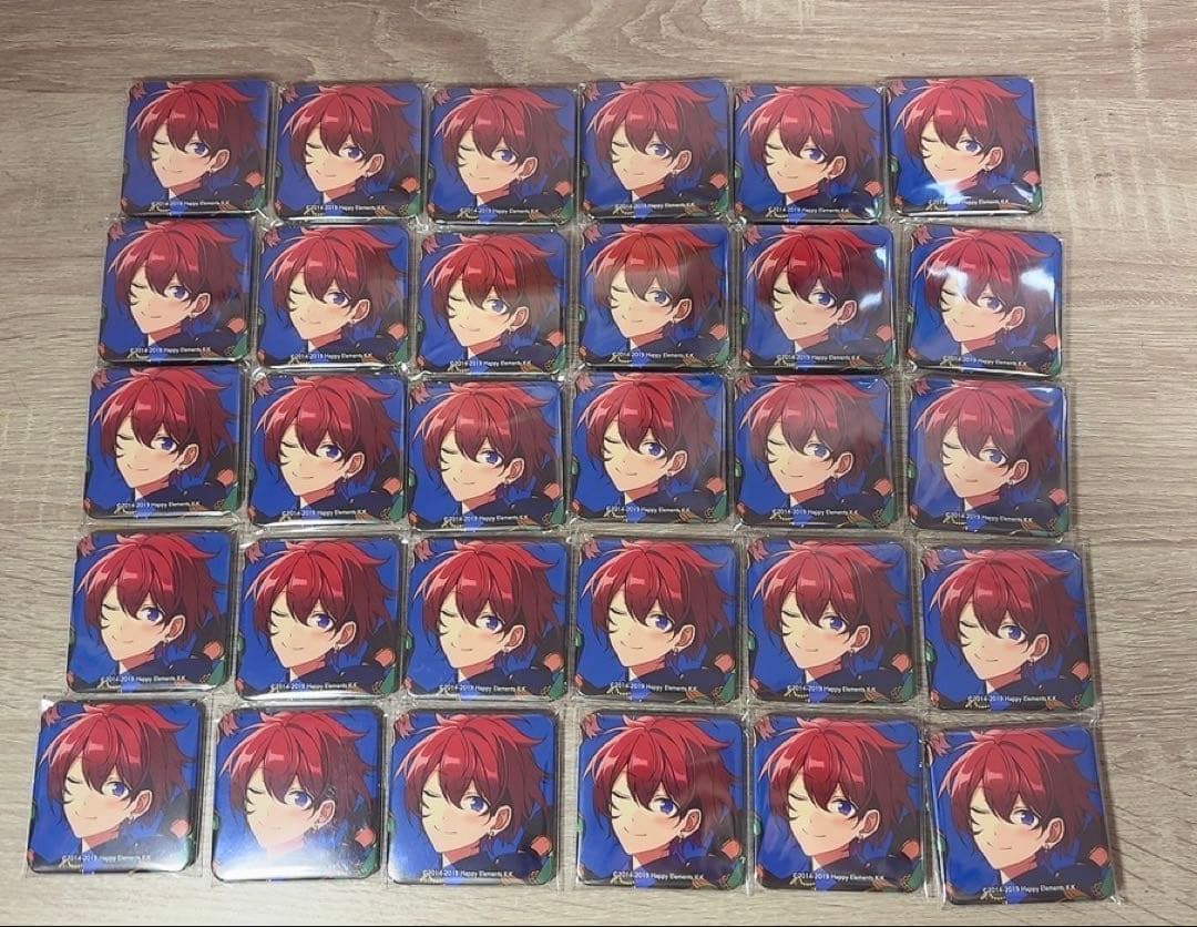 朱桜司 Trip スクエア缶バッジ 30個セット 痛バ あんスタ TRIP アルバム缶バッジ スクエア缶バ Knights 朱桜司 - メルカリ