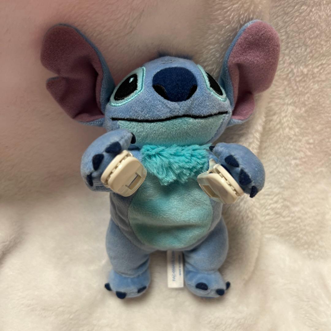 ディズニー スティッチ 肩乗せ くっつき ぬいぐるみ クリップ