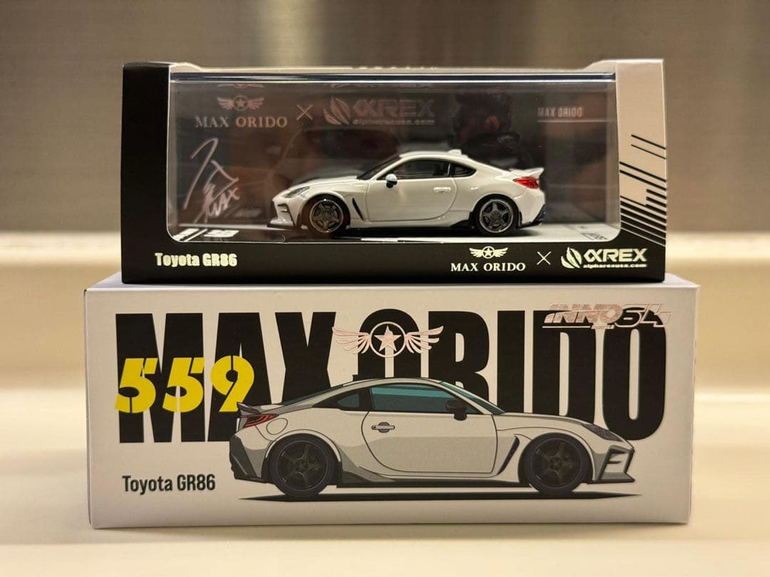 Inno64 1/64 Max Orido Toyota GR86 白 - メルカリ