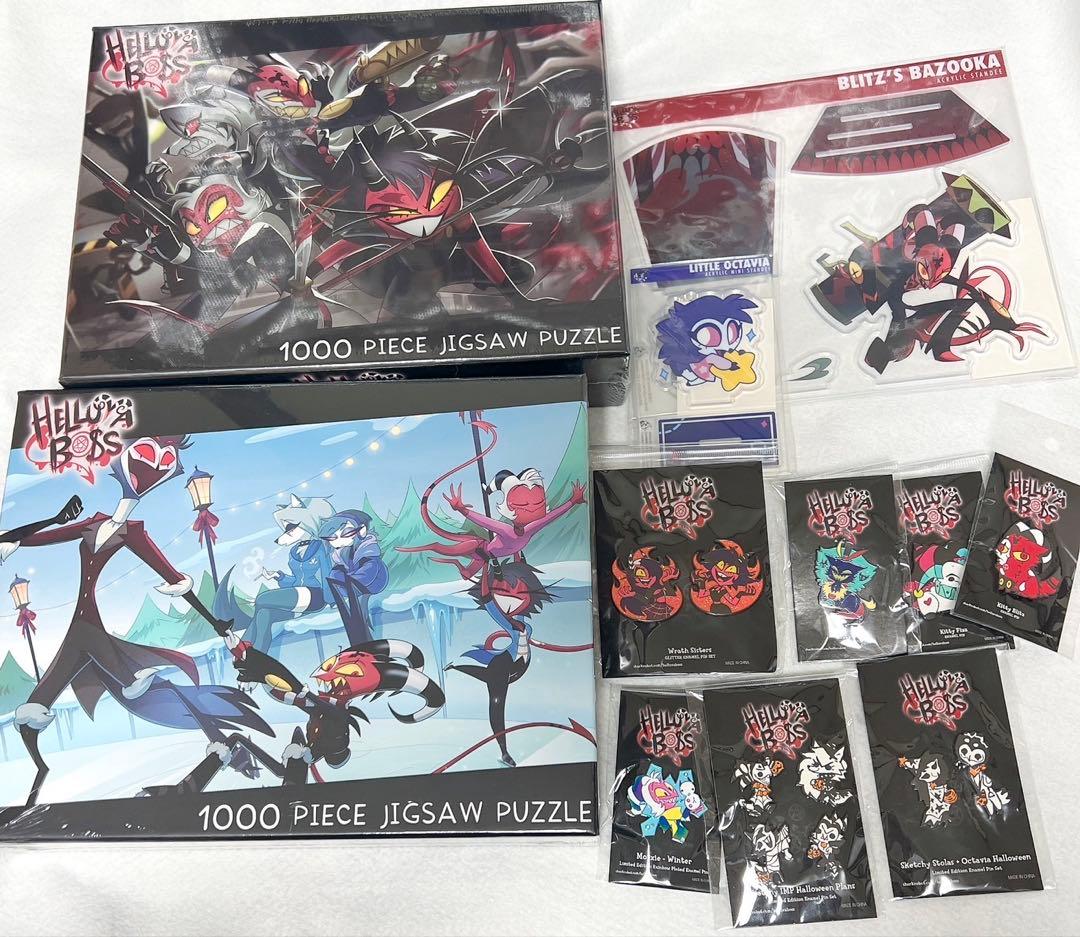 Helluva Bossグッズセット① Helluva Boss: Season 1 (Original Soundtrack) - T-Shirt Box Set