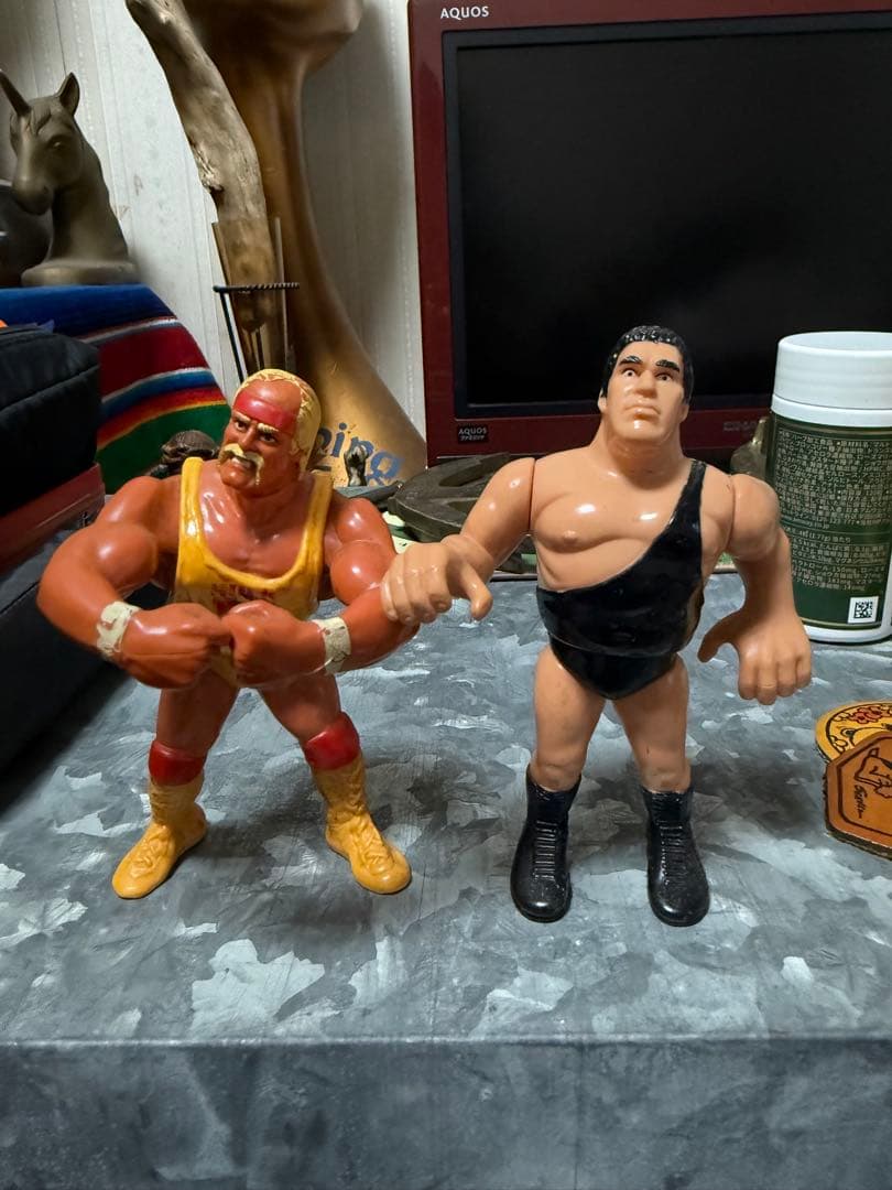 ☆ハルク・ホーガン & アンドレ・ザ・ジャイアント フィギュアセット
