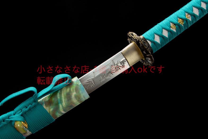 翠竹武士刀-高性能マンガン鋼 古兵器 武具 刀装具 日本刀 模造