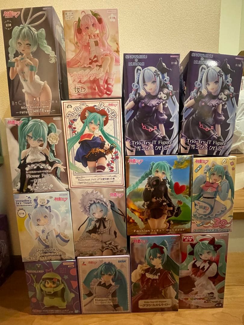 初音ミク プライズ フィギュア 14点 まとめ クロミ ヴィンテージ