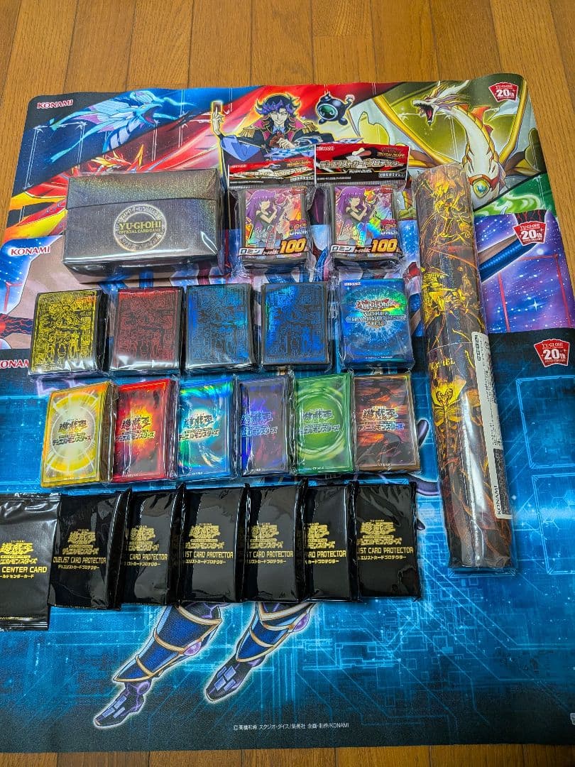 遊戯王サプライセット　スリーブ、プレイマット等 遊戯王】限定プレイマット・スリーブ大量取扱開始！！【サプライ