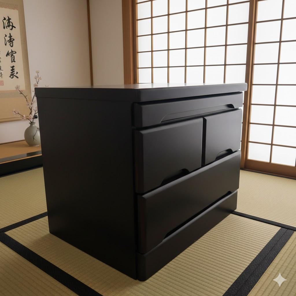 【新品・未使用】 仏壇チェスト　２段3杯　上部　レール引き出し 楽天市場】天然木仏壇チェスト2段 ニトリ 【メーカー直送・送料無料