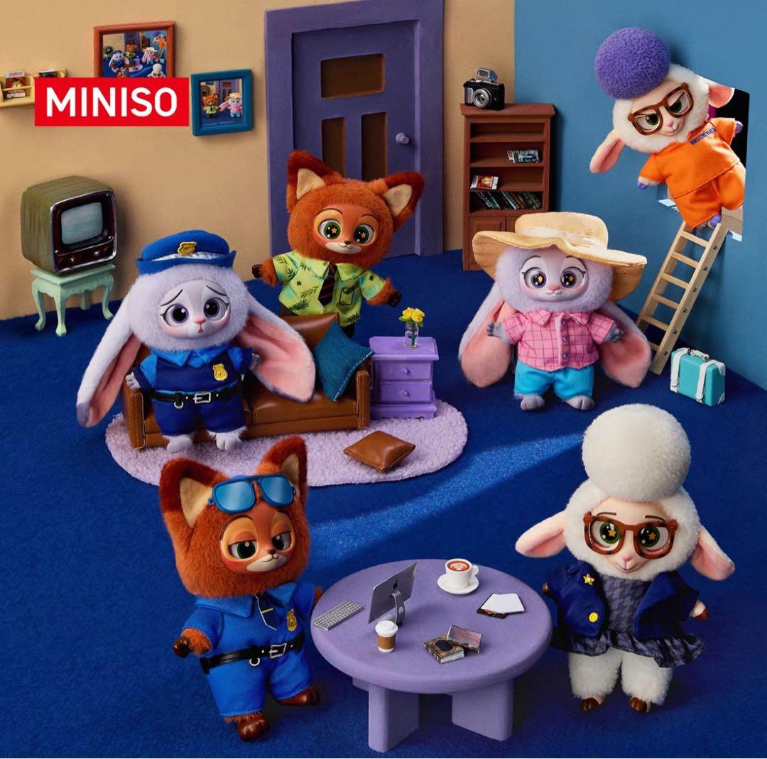 MINISO ズートピア ぬいぐるみペンダント Zootopia 1ボックス - メルカリ
