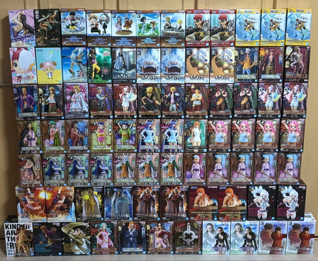 【未開封】ワンピース　フィギュア　81点　まとめ売り ワンピースフィギュアセット（バラ売り可） ワンピース フィギュア
