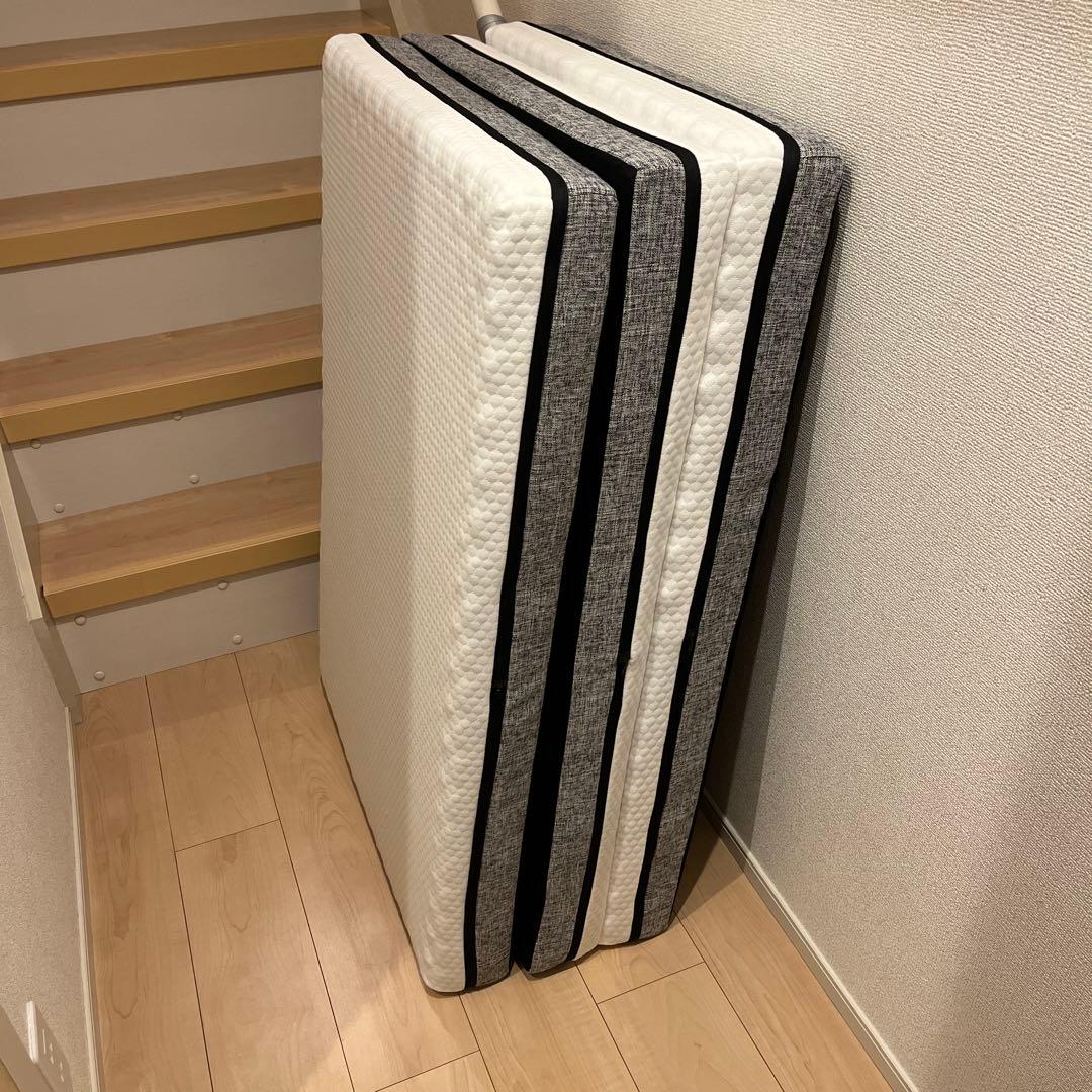 【美品】エコラテエリート 10cm三つ折りマットレスシングル折りたたみ エコラテエリート 10cm三つ折りマットレス – 快眠タイムズ