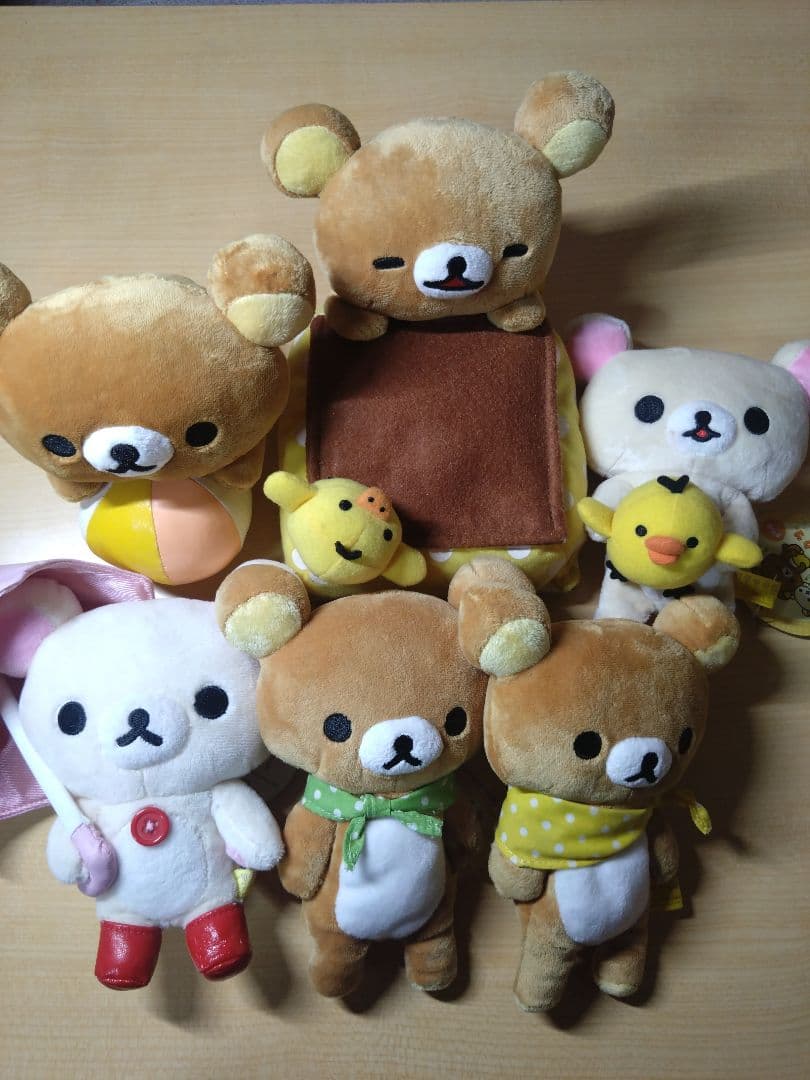 リラックマ コリラックマ ぬいぐるみまとめ売り|mercariメルカリ官方