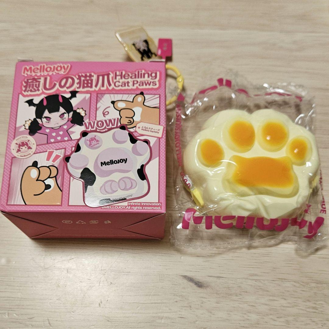 メロジョイ Mellojoy 猫爪シリーズ チーズ猫爪 スクイーズ - メルカリ