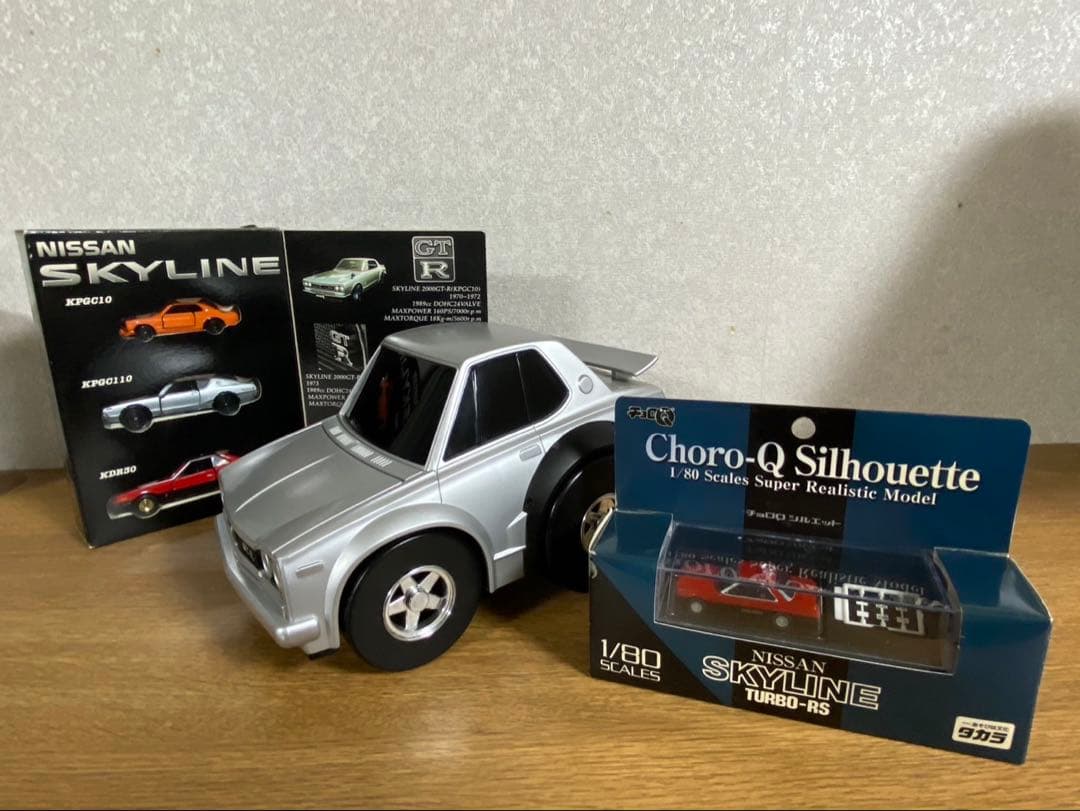 Nissan SkylineジャンボチョロQ 等のセット Amazon.co.jp: チョロQ カルソニック スカイライン 4台セット R31/R32