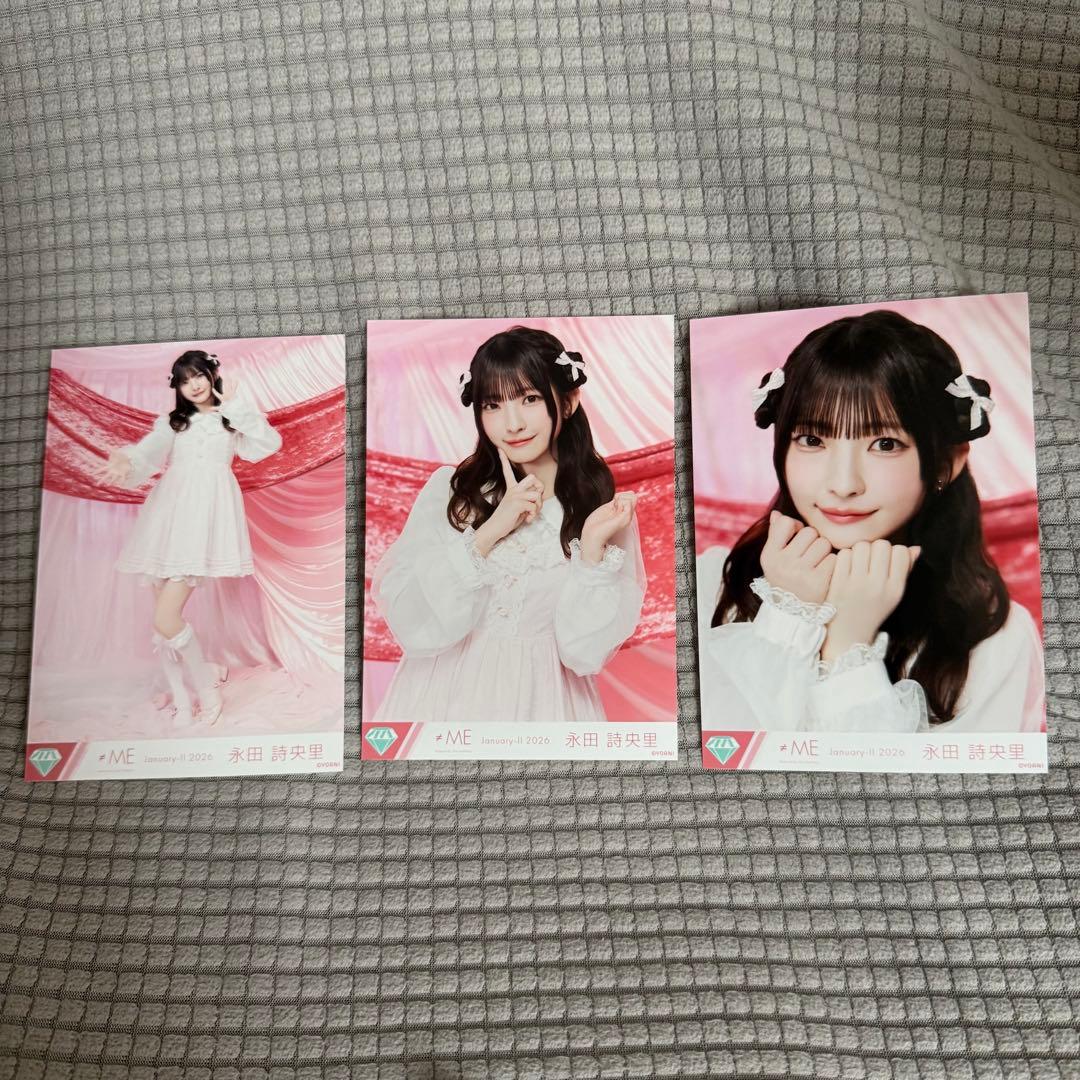 ≠ME ノイミー ノットイコールミー 生写真 永田詩央里 コンプ - メルカリ