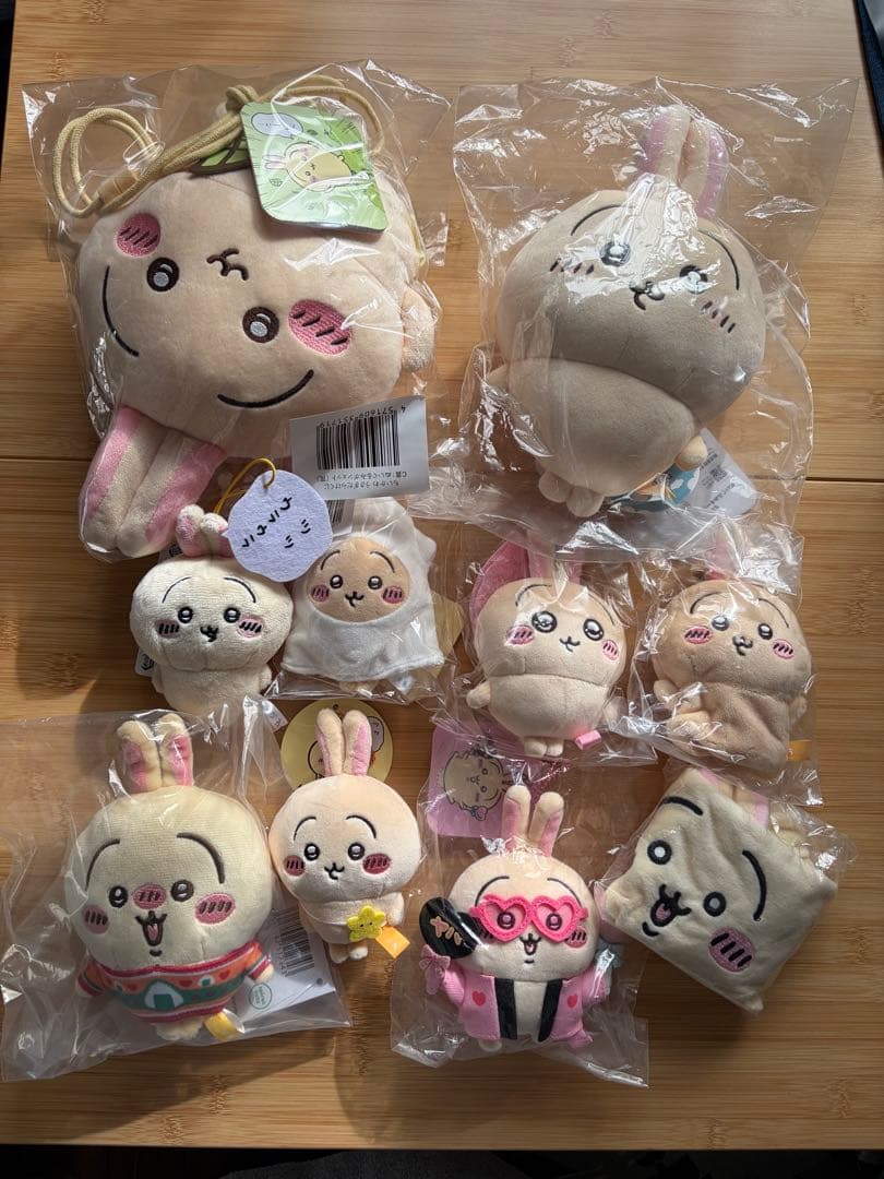 ちいかわ うさぎのマスコット 13個セット ちいかわ PUN。マスコット（うさぎ） | ちいかわマーケット 公式グッズ