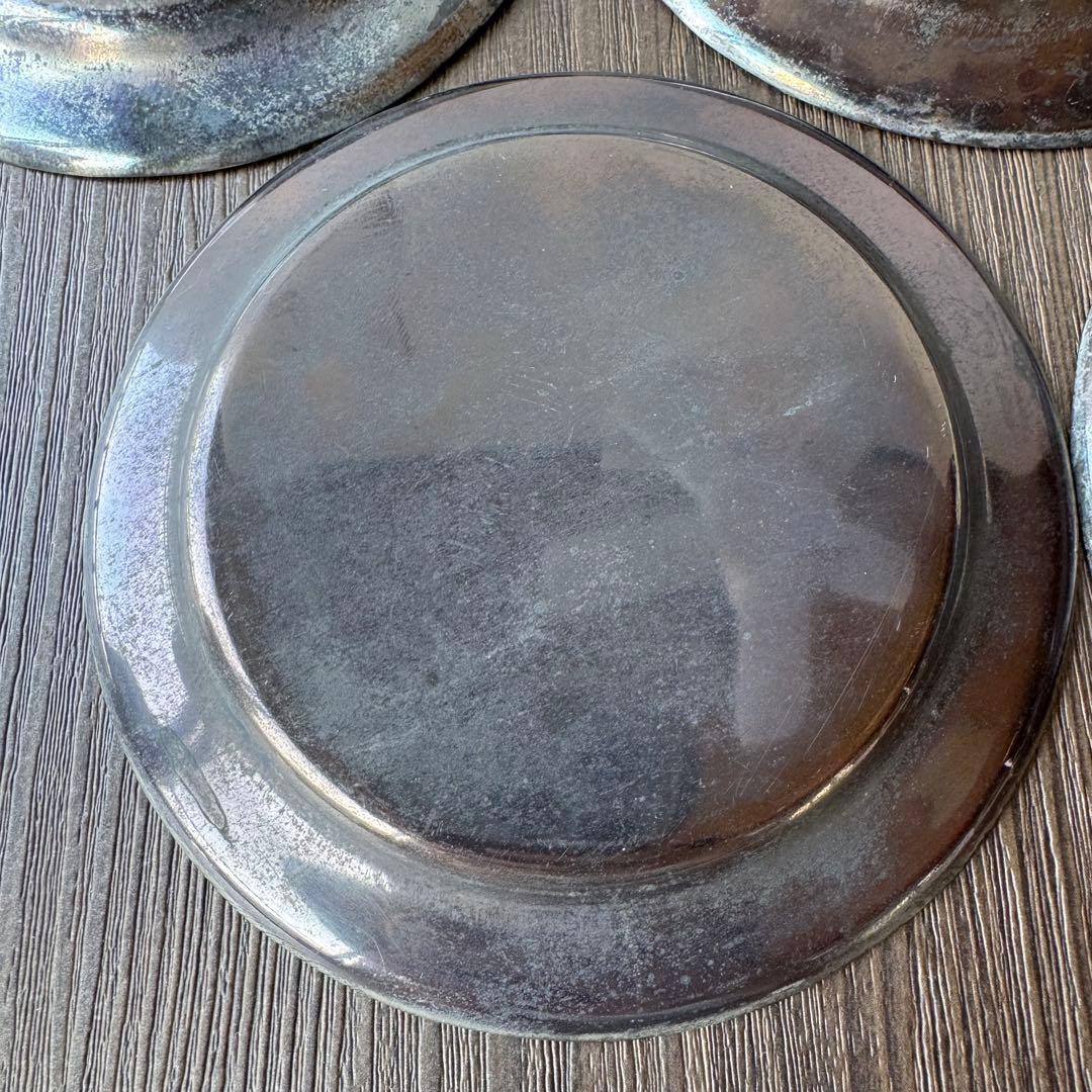 銀製？ 食器 小皿 5枚 重量392g - メルカリ