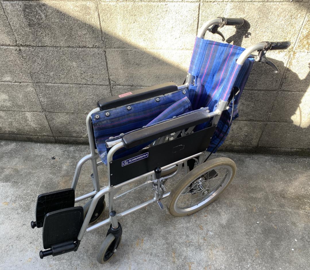 H】 カワムラサイクル 車椅子 車いす 介助用 介護 25112209 T5566952506