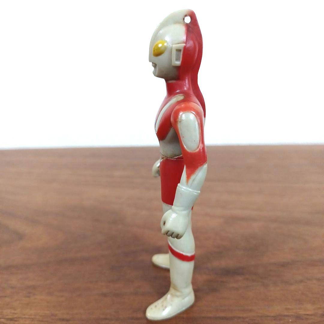 当時物ポピー製 ウルトラマン＆ウルトラマンA 希少ソフビペンダント頭