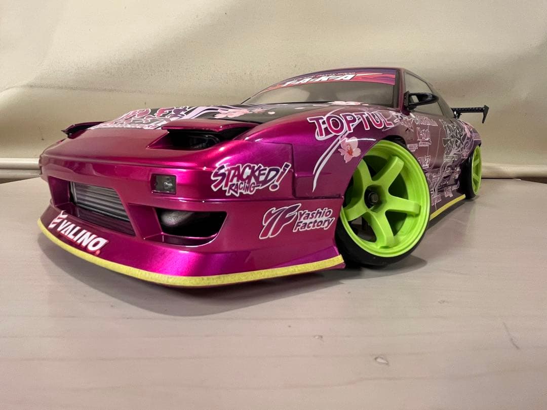 ラジコン NISSAN 180SX D-MAX ボディ AD-HB12 ハイグレ D-MAX 180SX