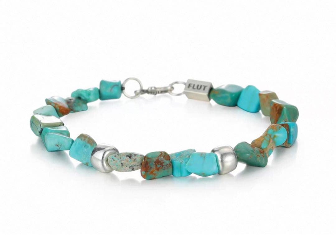 ターコイズビーズブレスレット Round Turquoise Bracelet(ターコイズ ビーズ ブレスレット