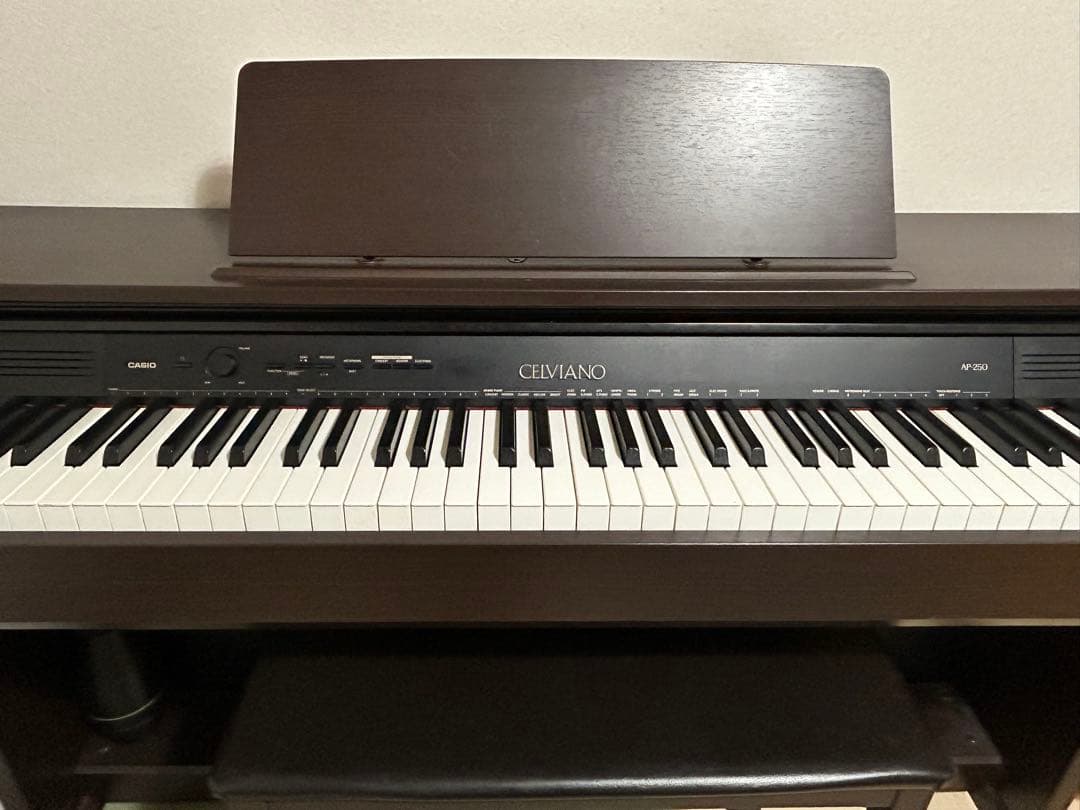 セルビアーノ CASIO AP-250 多機能電子ピアノ - メルカリ