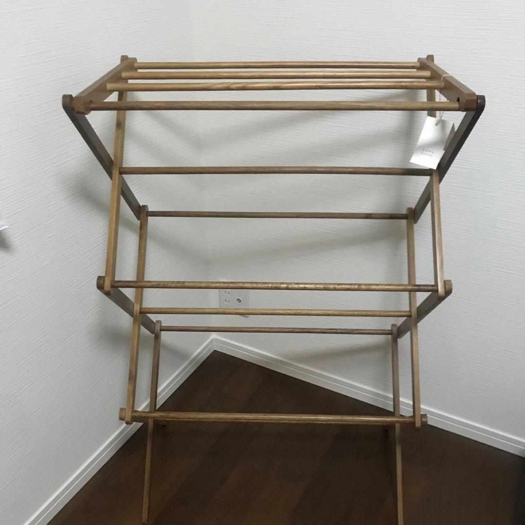 木製折り畳み洗濯物干し　ザラホーム 木製折りたたみ縦型物干し | Zara Home 日本/Japan