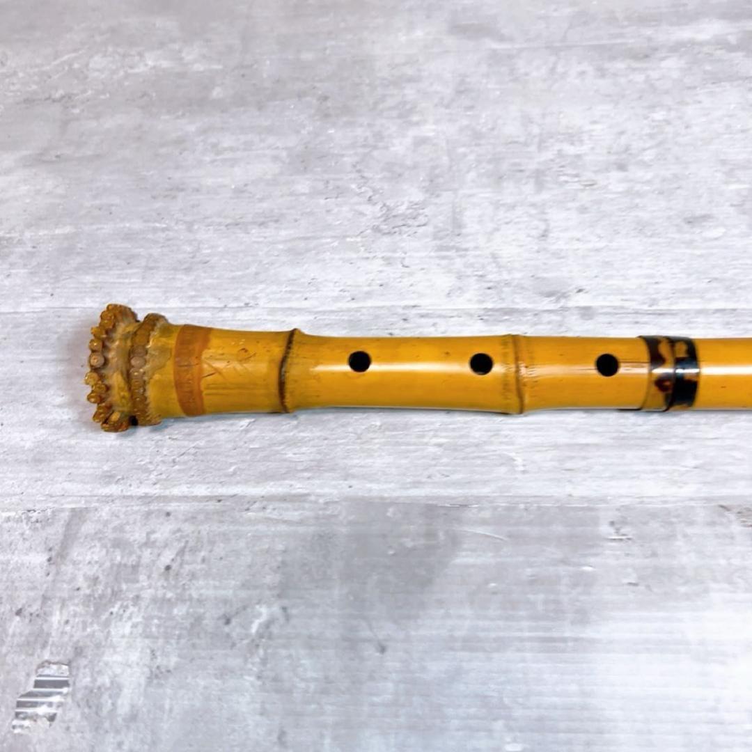尺八 和楽器 如春 1尺8寸 中継ぎ鼈甲 べっこう - メルカリ