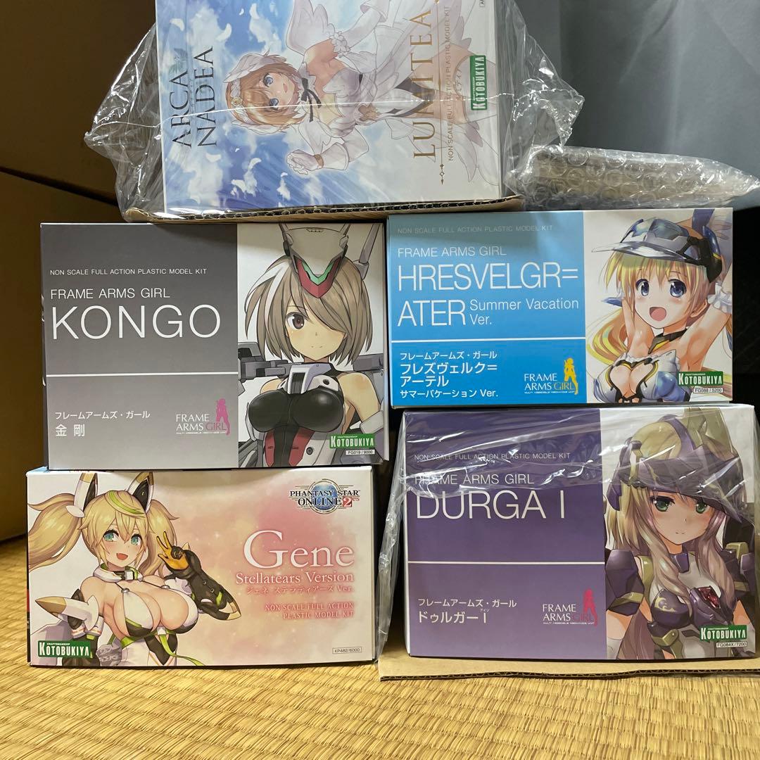 コトブキヤ 美少女プラモ5点セット（限定パーツ付き） フレームアームズ・ガール アヤツキ｜フレームアームズ・ガール｜美