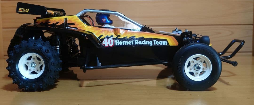 田宮RC LEDライト付ホーネットevo＆プロポバッテリー完成品セット