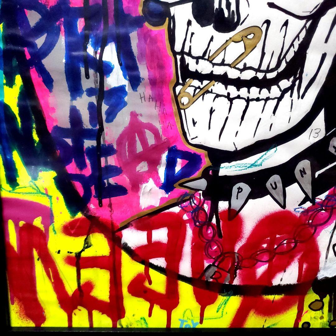 一点物現代アート】GOD SAVE THE REP＆SKULL QUEEN