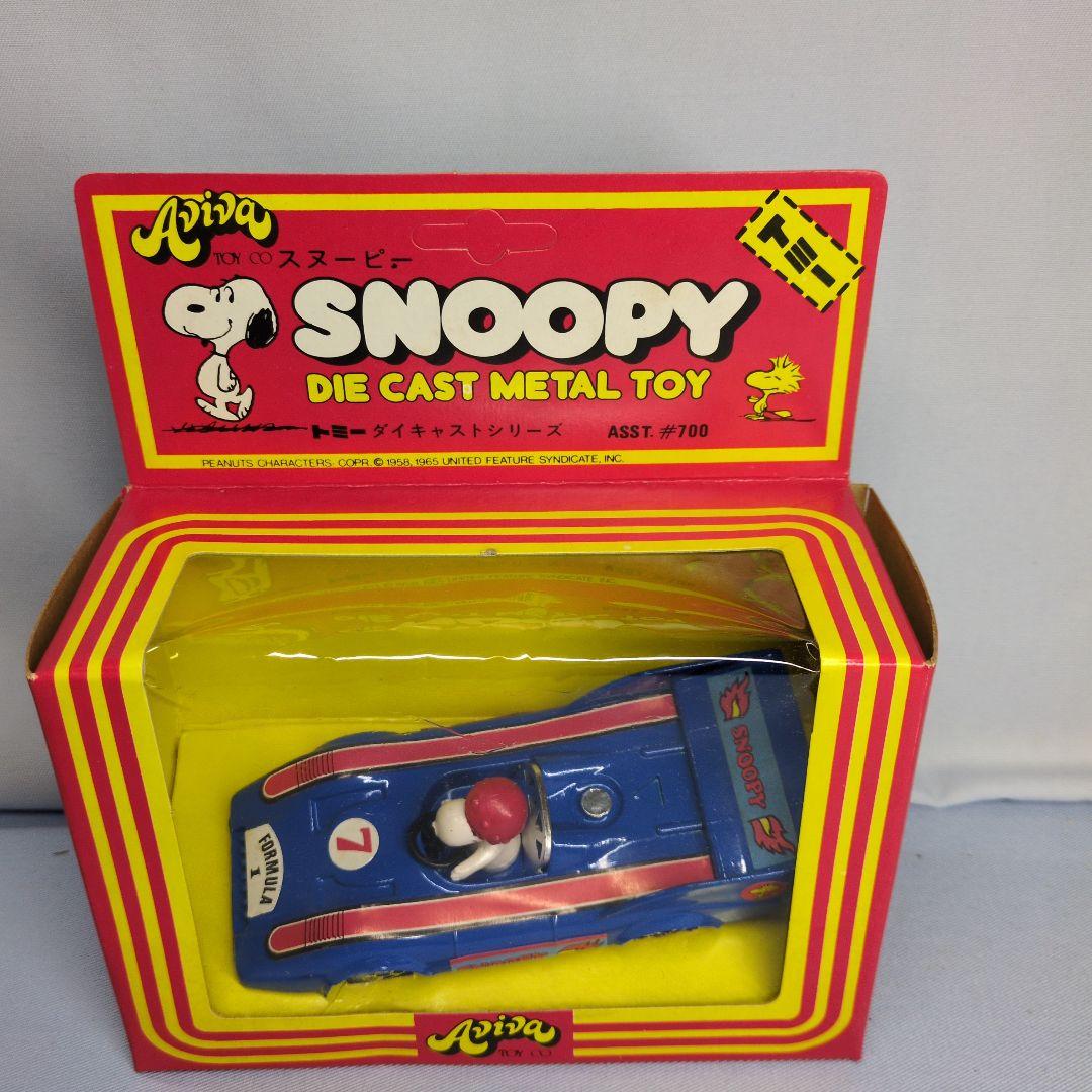 Aviva アビバ SNOOPY ダイキャストミニカー 3点セット - メルカリ