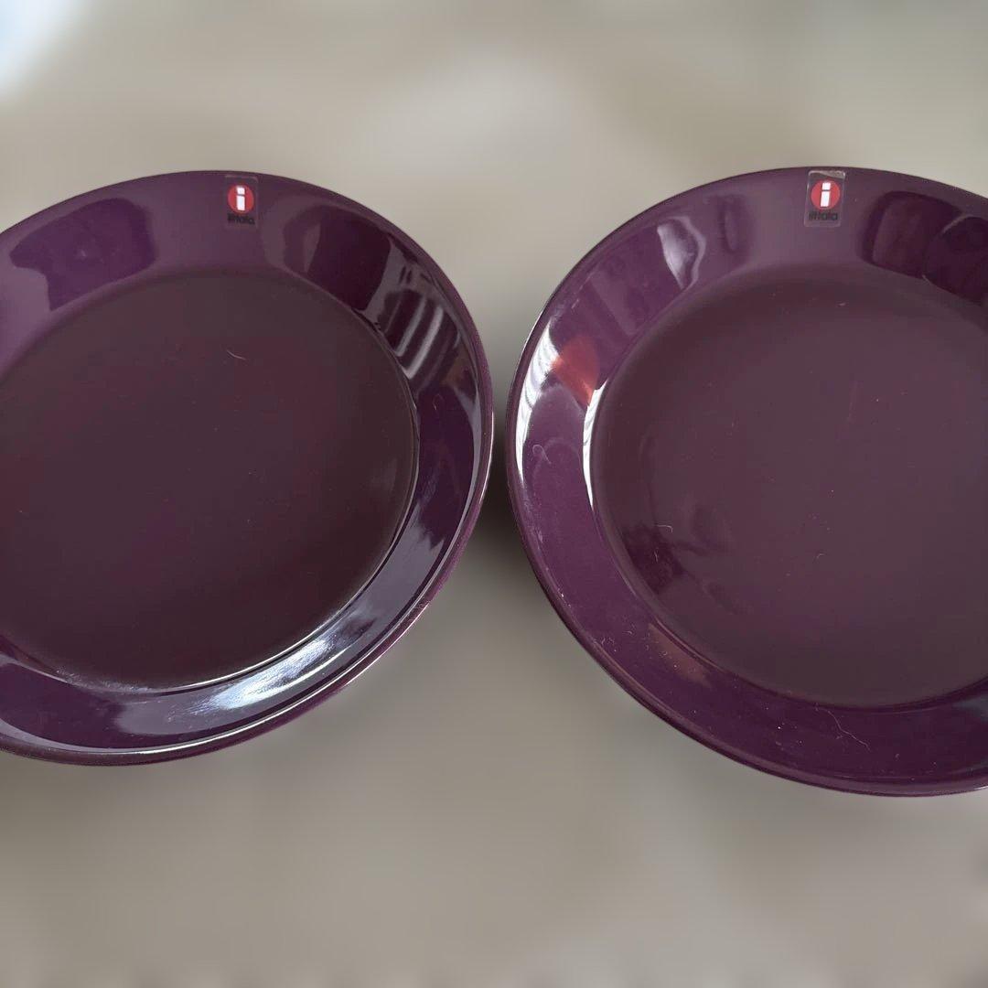  Teema ダークライラック　17㎝　２枚セット 楽天市場】【USED】iittala TEEMA マグカップ ダークライラック