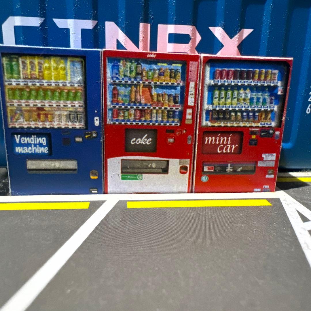 1/64 自販機 自動販売機 ジオラマ トミカ ミニカー ホットウィール
