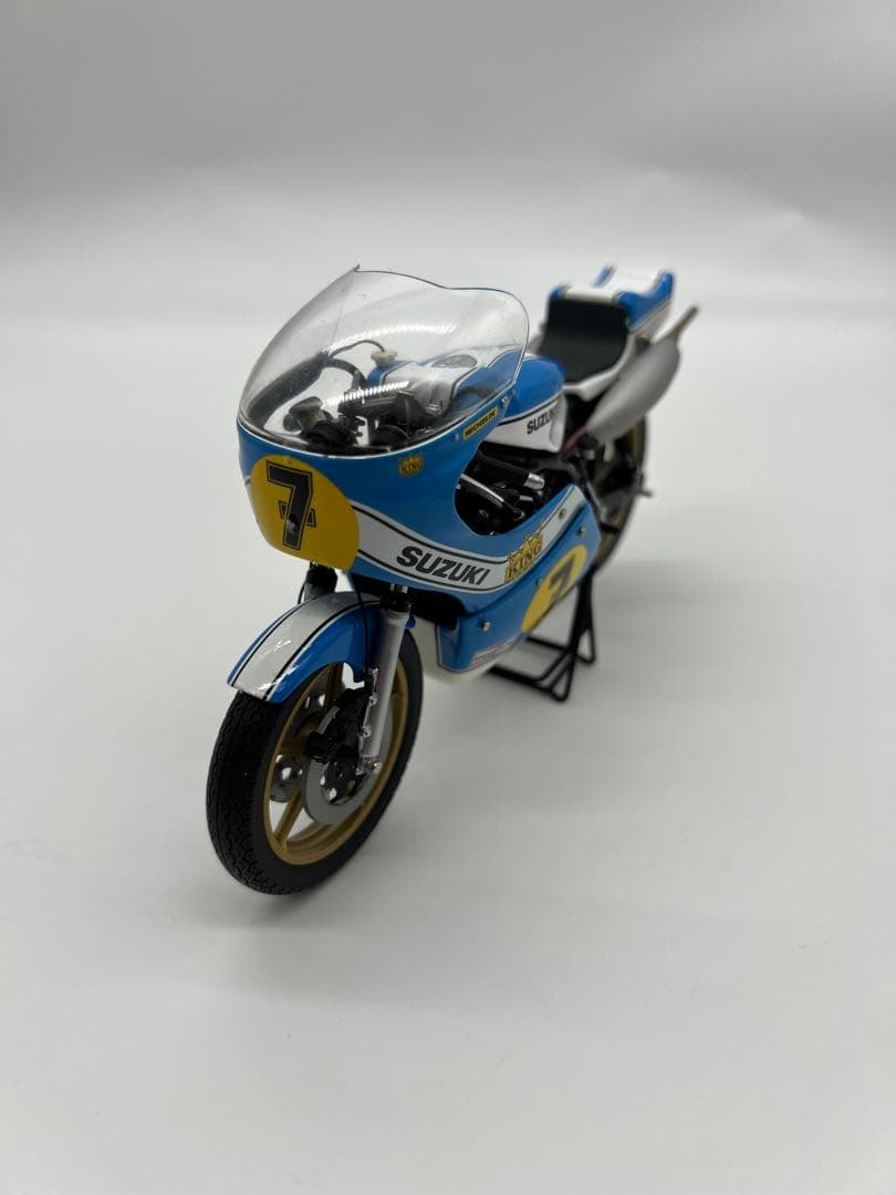 No27バイクミニカー1/12箱ありSuzuki XR 14 B.Sheene Suzuki XR 14 #6 Barry Sheene - die cast - gotowy model