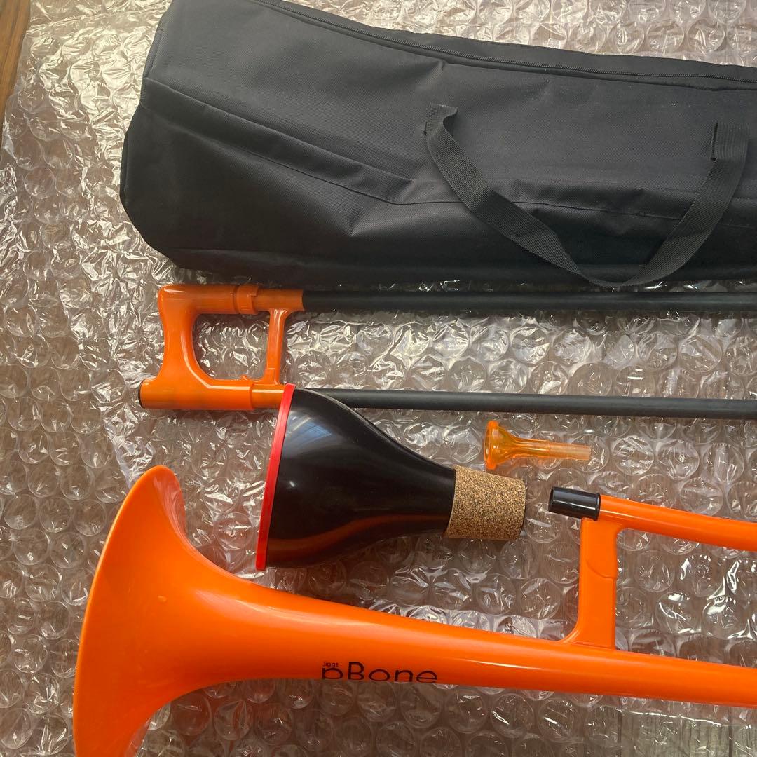 プラスチック トロンボーン pBONE bremner sshhmute 付