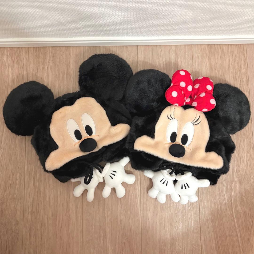ディズニー ミッキー ミニー ファンキャップ 新品 未使用 タグ付
