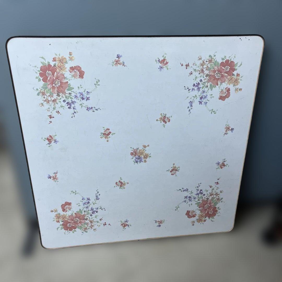 昭和 レトロポップ 花柄 こたつ 天板 コタツ 現状品 - メルカリ