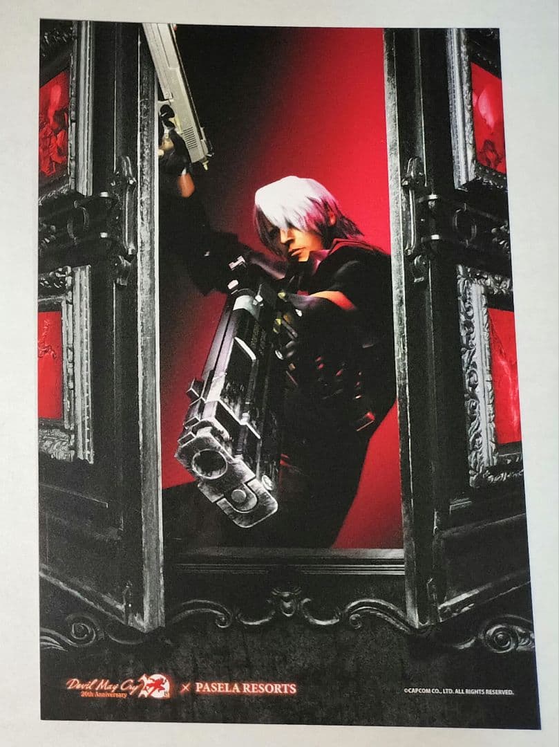 デビルメイクライ ポストカード 特典 パセラ その1 Devil May Cry」シリーズ×パセラ 「Devil May Cry」シリーズ20周年記念