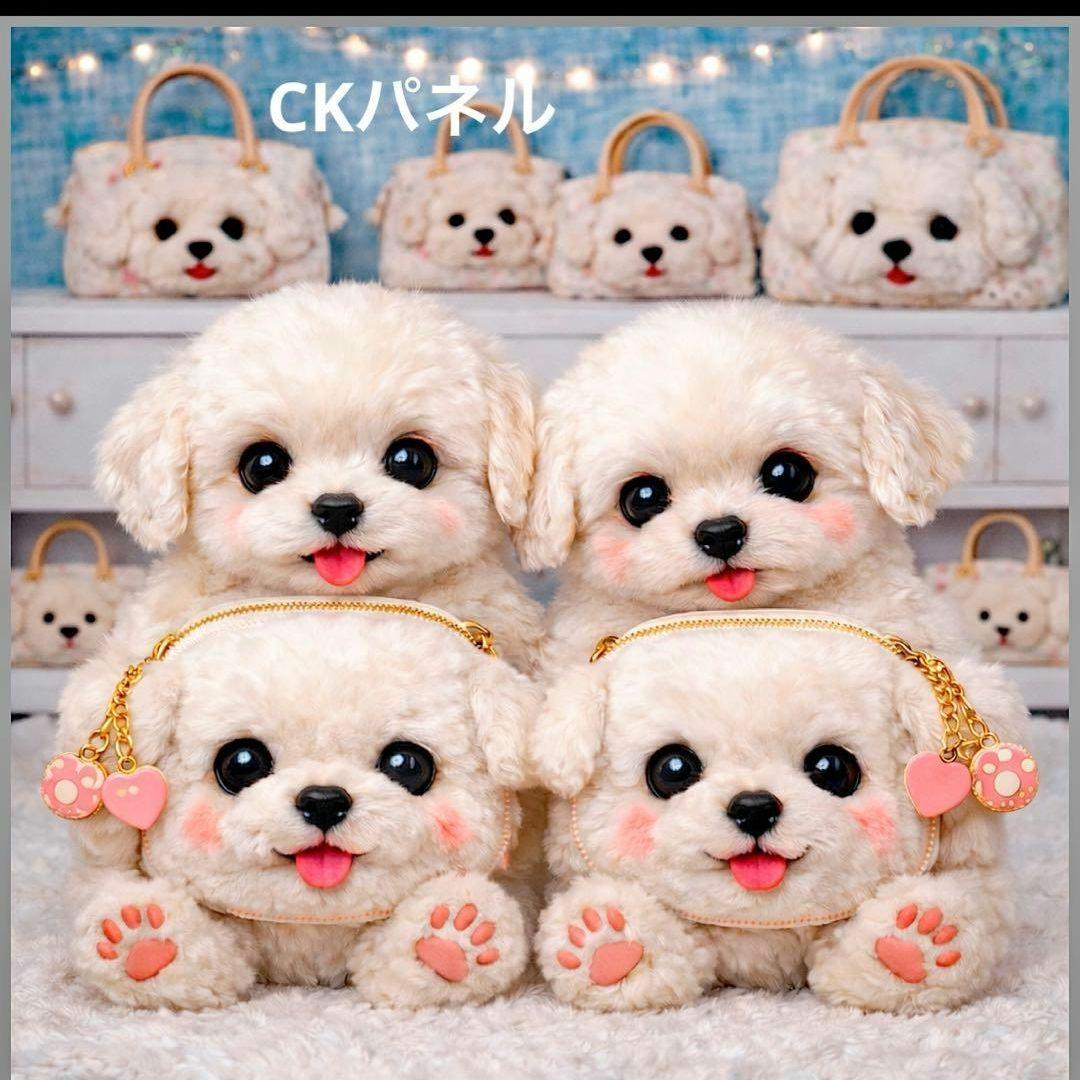 激レアトイプー、チワワ、パグ、ポメラニアン、柴犬、マルチーズパネル